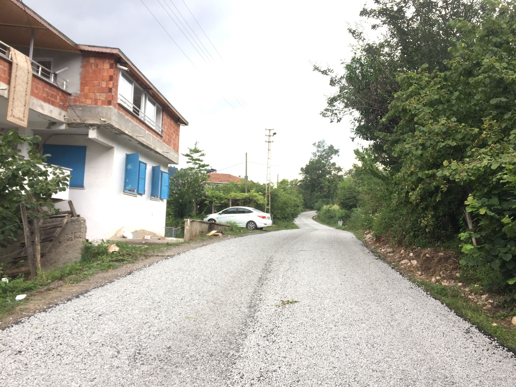 FATSA'NIN YOLLARINA ASFALT KONFORU